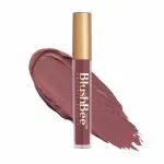 BlushBee Organic Beauty Lip Nourishing Vegan Liquid Lipstick, SAM U(Touch of Mauve)
