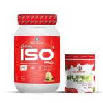 B2 Nutrition Vanilla ISO Pro 1 kg with Pre Workout Mango