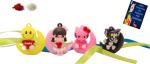 Kavim Kids Rakhi (Smile,Kitty Tom Jerry,Cartoon Girl Soft Eraser Rakhi 4 Set)