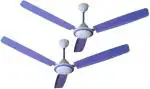 ACTIVA 1200 MM HIGH Speed 390 RPM Super Ceiling Fan Pack of 2 ( Purple )