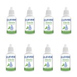 Stevia Drops Liquid Sweetener- 100% Natural Extract of Stevia Leaves I Zero Calories, Zero GI Sugar Substitute I Ideal for Diabetics & Weight Watchers | 30ml Pack of 8