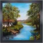 Art Factory Nature Canvas 16 inch x 20 inch Painting (With Frame)