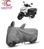 Carigiri Grey Bike Cover For Honda Dio(Triple Stitched,Mirror Pockets,Uv Resistant,Dustproof)