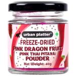 Urban Platter Freeze-Dried Pink Dragon Fruit Powder (Pink Thai Pitaya), 40g