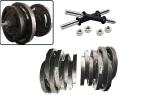Body Maxx Iron 60Kg Dumbells Set