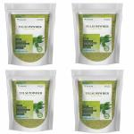 Ayu life Herbal 100% Natural Tulsi Powder - Powdered Dry Basil Leaves - (Total 340 GM in Packs of 4) (Each Pack 85GM) - 2 Yr Shelf Life