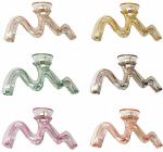 ACCESARS 6 Pcs Large Transparent Hair Claw Clips Long Jaw Clutches Hair Accessories for Women and Girls