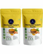 VEDICINE Pure And Natural Wild Kasturi Turmeric Powder for Face And Skin Care (100gmx2)