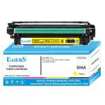 EAIERS 504A (CE252A) Toner Cartridge Compatible with HP Color Laserjet HP Color Laserjet CP3525, 3525n, 3525dn, CM3530, 3530fs, (Yellow)