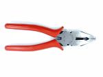 PERFECT TECH Combination Cutting Plier | Anti-Rust Properties For Gripping | 160MM/ 6 Inch | Carbon Steel Insulated Lineman Plier | Industrial & Plumber Hand Tools | Pliers For Home Tool Kit | Pliers For Electronic Repair | Hardware Tools (Red)