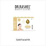 Dr.Rashel Gold Facial Kit Glit Glow Kit with SPF 15 Parabean & Sulphate Free Suits All Skin Types