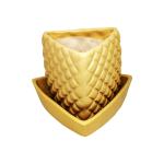 Buy Shopmefast Ceramic Triangle Shape Pots Planters Online at Best ...