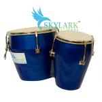SKYLARK INTERNATIONAL Bongo Drum with Professional Sound (Blue) Good Quality