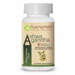 Pure Nutrition Ashwagandha KSM66 Withania Somnifera Extract 60 Capsules