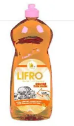 Lifro Strong Germ Protection Kitchen Wash Cleaner Liquid | Dish Wash Pack of 2