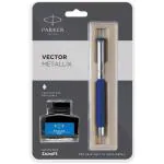 Parker Metallix Fountain Pen Blue