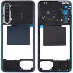 PURPLESAVVY Blue Plastic Middle Frame Bezel Plate Back Panel For Realme X2 Middle