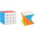 WORLD WIDE WISHES High Speed Smooth And Twister Style Puzzle Cube - Pack Of 2