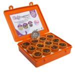 S K D Chandan Havan Dhoop Cup With Burner Plate For Pooja Meditation,Festivals And Spiritual Events