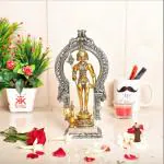 KridayKraft Metal Murugan Swami (Kartikeya) Statue Standing with Peacock,Skanda Swamiji, Subramanyam Murti for Pooja, Vastu & Home,Office Decor,Religious Idol Gift Article,Showpiece Figurines...