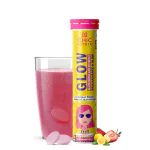 Chicnutrix Glow - Glutathione & Vitamin C for Skin Radiance ( 20 Tablets | Strawberry & Lemon )