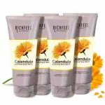 Richfeel Anti Acne Calendula Face Wash | Soothing | For Skin prone to Acne & Blemishes | Prevents breakouts | Physician Formulated | Helps Calm & Replenish Skin | 100 g(Pack of 4)
