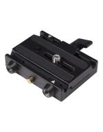 Manfrotto 577 Black Aluminum Tripods with Sliding Mounting Plate for Bogen