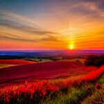 Love Creation A4 Size poster print for creative wall art- summer-breeze-art-print-10318( Sticker)