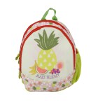 QIPS 12 Inch School Bag Mini Backpack for Playschool Montessori Infants Toddlers kids with graphic printing