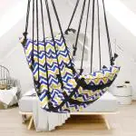 Faburaa exotica Premium Swings for Adults, Swing For balcony Wt capacity 150 KG (Flower Design)