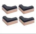 Fascination Gold Metal Furniture Legs, 2 Inch (Pack Of 4)