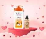 Yutika Almond Body Lotion For Winter For Women and Men 500 ml and Moroccan Argan Hair Oil 30 ml