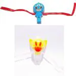 Kavim Kids Rakhi (Avengers and Cat led light & whistle kids)