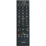 NIJ CT-90380 Remote Control for LED, LCD Smart Universal Toshiba TV (Black)