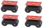 NXG- Kolkata Trading Corporation KTC-6 WHEELS-MOVING 50MM Industrial Furniture Caster (Pack of4)
