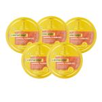 Khadi Organique Sandal Turmeric Loofah Soap | Natural Herbal Handmade Bathing Soap | Khadi Soap | Pack Of 5