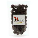 Hellys Black Plum Seedless Pitted Prunes Dry Fruit, 400 g