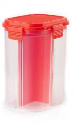 TruVeli Multicolor Plastic Grocery Container