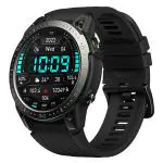 Ciberer Beyond 2 with 1.43 Ultra HD AMOLED Display (466x466 pixels, 1000 NITS), Bluetooth Calling, 14 Days of Battery (400 mAh), 300+ Watch Faces, Military Grade Rugged Smartwatch (Black)