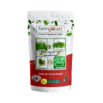Farmgokart Combo Pack Of 4 Micro Green Seeds | ONION, BASIL, SAGE & ENDIVE | With 4 Coco Disc |