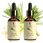 LA'BANGERRY 30 ML Citronella Essential Oil, For Aromatherapy Diffusers, Humidifiers, Skin Care, Massage, Great for DIY Candle And Soap Making, Gift For Friend (Pack Of 2-30 ml Each)