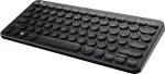 Portronics Bubble Por1677 Bluetooth Wireless Laptop Keyboard, Black