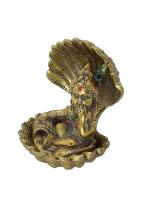 Spherulemuster Aluminium Bal Gopal Krishna (Gold) (8 x 7 x 11 Cm)