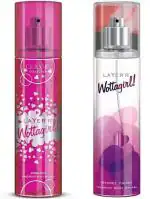 LAYERR Wottagirl Romance and Secret Crush Combo Body Mist for Women 270 ml (Pack of 2)