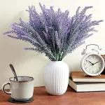 Eurotex Artificial Lavender Flowers Plant Lavender