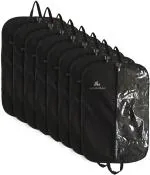 SH NASIMA Home and Travel Black Non Woven Coat Cover