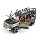 KTRS ENTERPRISE 1:24 for Land Rover Range Rover SUV Car Model Simulation Sound and Light Pull Back Alloy Car Unbreakable Metal car Toys for Kids Sound and Light Pull Back Car for Boy Multi Color (Land Rover