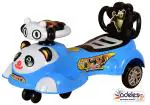 Odelee Sky Blue Magic Baby Big Panda Ride On Car with Music & Light for for Baby Kids Boys and Girls (1-4 Yrs)