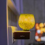 Signamio Night lamp Kapoor dani with Camphor Tablets Electrical Machine/kapurdani/Ceramic DN-Yellow