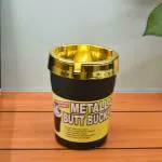 Kookee Plastic Car Ashtray Bucket Container for Cigarette Butt, Self Estinguishing for Outdoor Indoor Modern Home Decor Tabletop Office Ash Tray for Smokers (9805)